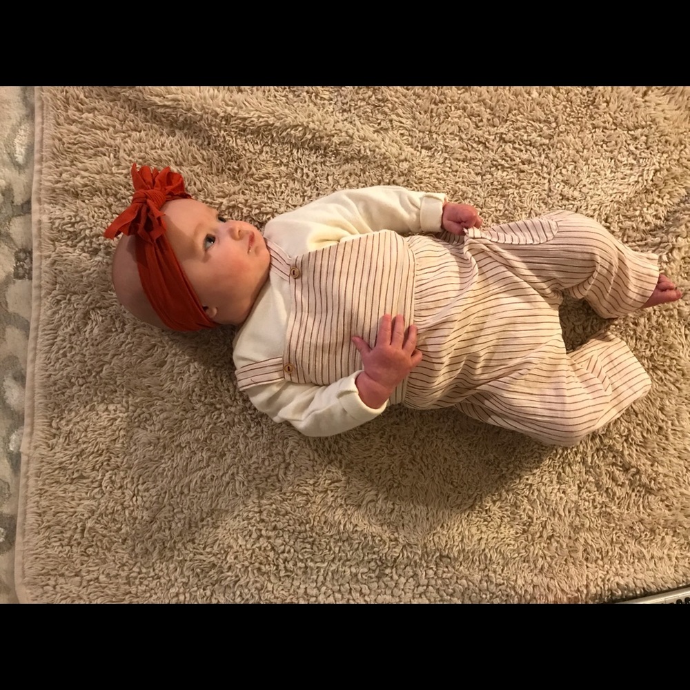 Zara baby overalls 3 to 6 month
